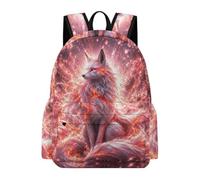TPISLI Mochila Colegio Zorro Niños 7-12 Años Mochila Zorro Chica Clase 4, Bolsa Primaria Ligera Resistente Viaje Uso Diario Viaje Excursión Outdoor Uso Diario