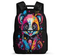 TPISLI Mochila Con Panda Escolar Para Niña, Mochilas Ligera Estampado Animal, Mochila Escolar Para Niñas De 3ª A 5ª Clase, Mochilas Infantil Informal