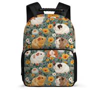 TPISLI Mochila Conejillo de Indias Infantil Niño 10-15 Años Mochila Escolar Niña Y Adolescente Mochilas De Viaje Con Animalito Bonito Cintas Ajustables
