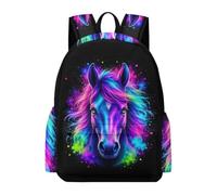 TPISLI Mochila de Caballo Estudiantes Colegio Mochila de Caballo Escolares 8-12 Años, Daypack Moderna Durable Viaje Uso Diario Viaje Excursión Outdoor Colegio
