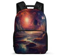TPISLI Mochila De Cielo Estrellado Para Niñas Y Niños, Mochilas Escolares Adolescentes De 7 A 12 Años, Mochila Colegio Niñas Con Colorido Ligera Moda, Ideal Para Escuela O Viajes