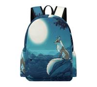 TPISLI Mochila de Fox para Adolescente, Mochila Escolar Niños con Marine Life, Mochilas Casual Cómoda Chicos Niña, Ideal para Colegio, Instituto, Viajes Y Ocio