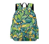 TPISLI Mochila de Hojas Clase 7 para Niña Mochila de Hoja Primavera Tema 12-16 Años para Niño School Bag, Daypack Resistente en Curso, Libros y Salidas Actividades Diarias Uso Diario