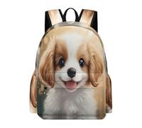 TPISLI Mochila de Kawaii Sabueso 6-10 Años para Niño y Niña Mochila Escolar Lindo Cachorro Curso 2-4 School Bag, Daypack Impermeable para Clases, Paseo y Senderismo Actividades Diarias