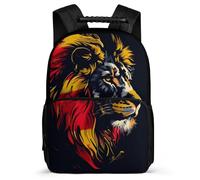 TPISLI Mochila De León Para Niñas Y Niños, Mochilas Escolares Adolescentes De 7 A 12 Años, Mochila Colegio Niñas Con Animal Rey Ligera Moda, Ideal Para Escuela O Viajes