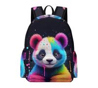 TPISLI Mochila de Panda 6-10 Años para Chicos Mochila de Kawaii Animal Curso 2-4 para Chicas School Bag, Daypack Ligera en Clases, Paseo y Senderismo Actividades Diarias
