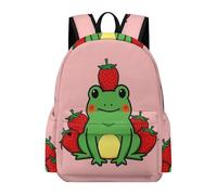 TPISLI Mochila de Rana 6-10 Años para Chicos Mochila de Pequeño Animal Curso 2-4 para Chicas School Bag, Daypack Ligera en Clases, Paseo y Senderismo Actividades Diarias