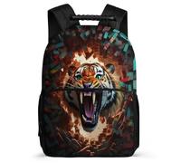 TPISLI Mochila De Tigre Para Niñas Y Niños, Mochilas Escolares Adolescentes De 7 A 12 Años, Mochila Colegio Niñas Con Animal 3D Ligera Moda, Ideal Para Escuela O Viajes