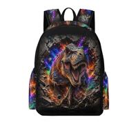 TPISLI Mochila Dinosaurio Estudiantes 10-15 Años Mochila Estampado de Animales Chicas 7 8 9 Años Bolsa Colegio Moderna Durable Viaje Uso Diario Excursión Uso Diario