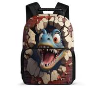 TPISLI Mochila Dinosaurioio Escolar Mochila Tema de Animales en 3D De Gran Capacidad Kids Backpack Travel Laptop Bookbag Regalo Para Niños Backpack Kids Schoolbag Adjustable Straps