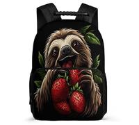 TPISLI Mochila Diseño de Bonito Perezoso para Chicos Chicas 6-10 Años, Mochila Colegio Estampado Animal Escolar Ligera, Bookbag, Espalda Acolchada, Asa Reforzada, Escuela Diario