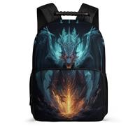 TPISLI Mochila Dragón Escolar Niña 8 A 12 Años, 2025 Mochila Dragón Para Niño Kawaii, Mochilas Escolares Chica Ligera Para Terza Elementare - Quinta Elementare