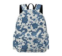 TPISLI Mochila Dragón para Chicas 11-16 Años Mochila Dragón Japonés Estilo para Chicos Clase 7 Backpack, Bookbag Impermeable en Clases, Paseo y Senderismo Actividades Diarias Uso Diario
