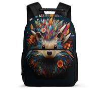 TPISLI Mochila Erizo Escolar Niño Primaria, 2025 Mochila Estampado Animal Para Niño E Niñas 8 A 12 Años, Mochilas Escolares Chica Para École Primaire QuArteea Elementare