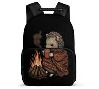 TPISLI Mochila Erizo para Estudiantes 7-11 Años, Mochila Colegio Bonito Animal Escolar Ligera, School Bag, Espalda Acolchada, Asa Reforzada, Escuela Diario