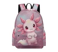 TPISLI Mochila Escolar Ajolote Niño 13 Años Mochila de Salamandra Escolares 13 Años Bolsa Colegio Moderna Durable Regalo Escolar Outdoor Excursión Viaje Uso Diario