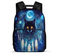 TPISLI Mochila Escolar Atrapasueños Lobo Niña Niño 8-12 Años Mochila Colegio Lobos Escuela Primaria Bookbag, Asa Reforzada Tejido 1680D Vuelta al Cole