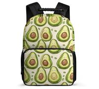 TPISLI Mochila Escolar Avocados Chicos Chicas 8-12 Años Mochila Infantil Fruit Diseño Escuela Primaria School Bag, Detalles de Fieltro Resistente Ligera Vuelta al Cole