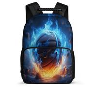 TPISLI Mochila Escolar Baloncesto de Hielo y Fuego Para Niñas De 1 A 5 Clases, 2025, Mochila Con Baloncesto Escuela Para Niños De 6 A 12 Años, Mochilas Escolar Kawaii