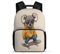 TPISLI Mochila Escolar Bonito Koala Primaria para Niño Niña, Mochila Infantil Tema Animal Ligera, School Bag, Resistente, Bolsillos Laterales, Viaje Uso Diario