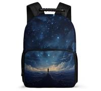 TPISLI Mochila Escolar Cielo Estrellado Niño 16 Años, 2025 Gran Mochila Colorido Colegio Grande Para Juveniles Chico, Mochilas Para Seconda Elementare Instituto