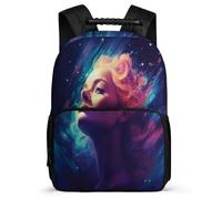 TPISLI Mochila Escolar Cielo Estrellado Para Niños, Mochilas Escolar Para Niñas De 2ª Y 5ª Clase, Mochilas Infantil Informal Con Colorido