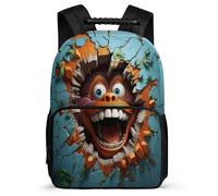 TPISLI Mochila Escolar Con Estampado Orangután Niña 10 11 12 15 Años Mochilas Galleta de Animales en 3D Escolares Mochila Niño Colegio Mochilas Para Niños Grande