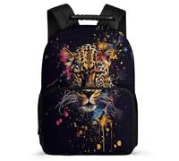 TPISLI Mochila Escolar Con Guepardo Niña 10 11 12 15 Años Mochilas Animal Leopardooooo Escolares Mochila Niño Colegio Mochilas Para Niños Grande
