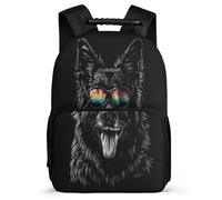 TPISLI Mochila Escolar Con Perro Pastor Alemán Niña 10 11 12 15 Años Mochilas Animal Cachorro Escolares Mochila Niño Colegio Mochilas Para Niños Grande