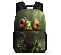 TPISLI Mochila Escolar Con Rana Para Niñas De 1ª A 3ª Clase, Mochilas Feo Informal Escolar Niño, Grande Mochila De Escuela Primaria Para Niñas