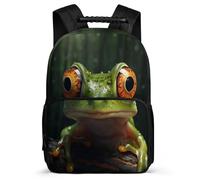 TPISLI Mochila Escolar Con Rana Para Niñas De 1ª A 3ª Clase, Mochilas Feo Informal Escolar Niño, Grande Mochila De Escuela Primaria Para Niñas