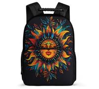 TPISLI Mochila Escolar Con Sol Bohemio Para Niña, Mochila Dios Sol Informal Gran Capacidad Mochilas De Viaje Para Portátil De 15.7" Bolsas Escolares Niños De 10 12-18 Años Adolescente