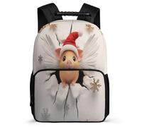 TPISLI Mochila Escolar Conejillo de Indias para Niño Niña Primaria, Mochila Bonito Animal 8-12 Años, School Bag, Primaria Viaje, Cómoda para Libros Cuadernos