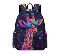 TPISLI Mochila Escolar de Cool Jirafa Niño Adolescente Chica, Mochila Instituto para Juveniles Niña, Mochilas Colegio con Animal