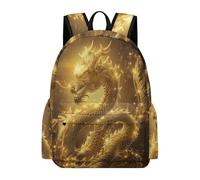 TPISLI Mochila Escolar Dragon Niña Primaria, Mochila para Niñas Kawaii con Chinese Style 7 A 12 Años, Mochilas Escolares Chica E Ligera