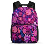 TPISLI Mochila Escolar Flor Infantil Niña Primaria, Mochila Para Niño Con Estampado Botánico 9 A 12 Años, Mochilas Escolares Chico Ligera