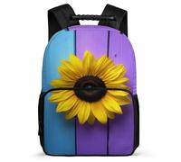 TPISLI Mochila Escolar Flores Patrón para Niño Niña Cursos 3-5 Mochila Planta Motivo 7-11 Años School Bag, Bolsillos Laterales Espalda Acolchada Vuelta al Cole