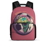 TPISLI Mochila Escolar Fútbol Infantil Niña Primaria, Mochila Para Niño Con Balón de Fútbol 9 A 12 Años, Mochilas Escolares Chico Ligera