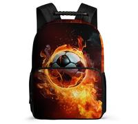TPISLI Mochila Escolar Fútbol Infantil Niña Primaria, Mochila Para Niño Con Fútbol 9 A 12 Años, Mochilas Escolares Chico Ligera