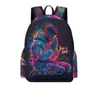 TPISLI Mochila Escolar Jesús Cristiano para Niños y Niñas 7-10 Años Mochila Moda Colegio Mochilas Escolares Ligeras, Book Bag para Paseo y Actividades al Aire Libre y Excursión