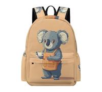 TPISLI Mochila Escolar Kawaii Koala para Niños y Niñas 9 Años Mochila Infantil Tema Animal Primaria Mochilas Escolares Ligeras, Backpack para Paseo Senderismo y Uso Diario