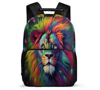TPISLI Mochila Escolar León Para Niñas De 1 A 5 Clases, 2025, Mochila Con Leones, Reyes de Los Animales Escuela Para Niños De 6 A 12 Años, Mochilas Escolar Kawaii