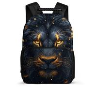 TPISLI Mochila Escolar León Para Niños, Mochilas Escolar Con Leones, ROjos de Los Animales Niños De 1ª A 3ª Clase, Mochila Para Niña, Mochilas Grande