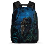 TPISLI Mochila Escolar Leopardo para Estudiantes 8-12 Años, Mochila Animal Guepardo Infantil Colegio Primaria, School Bag, Tejido 1680D, Detalles de Fieltro, Colegio Viaje