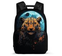 TPISLI Mochila Escolar Leopardoo Niño 16 Años, 2025 Gran Mochila Animal Guepardo Colegio Grande Para Juveniles Chico, Mochilas Para Seconda Elementare Instituto