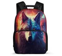 TPISLI Mochila Escolar Lobos Para Niñas De 1 A 5 Clases, 2025, Mochila Con Animal Lobo Escuela Para Niños De 6 A 12 Años, Mochilas Escolar Kawaii