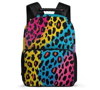 TPISLI Mochila Escolar Motivo de Guepardo para Niño Niña Primaria, Mochila Leopardo Animal 8-12 Años, School Bag, Primaria Viaje, Cómoda para Libros Cuadernos