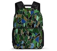 TPISLI Mochila Escolar Motivo de Piedra Bloque para Chicos Chicas Primaria, Mochila Piedra Bloque 6-10 Años, Bookbag, Primaria Viaje, Cómoda para Libros Cuadernos