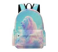 TPISLI Mochila Escolar Motivo León 3º-6º Curso para Niño y Niña Mochila Infantil Animal León 8-12 Años Mochila Ligera Duradera, Daypack para Vuelta al Cole y Excursión y Senderismo