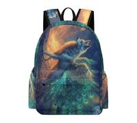 TPISLI Mochila Escolar Niña, Mochilas Lobo Primaria para Niños 6-10 Años, Mochila Colegio Chicas con Animal Wolve para Escuela Y Viajes